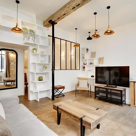 Magnifique Loft 6p Proche Bastille Appartamento *